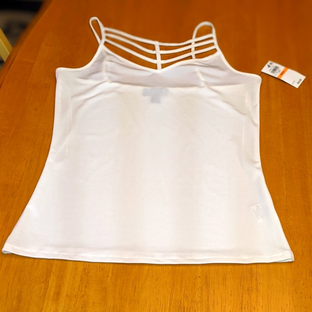 Thaila Sodi White Tank Top